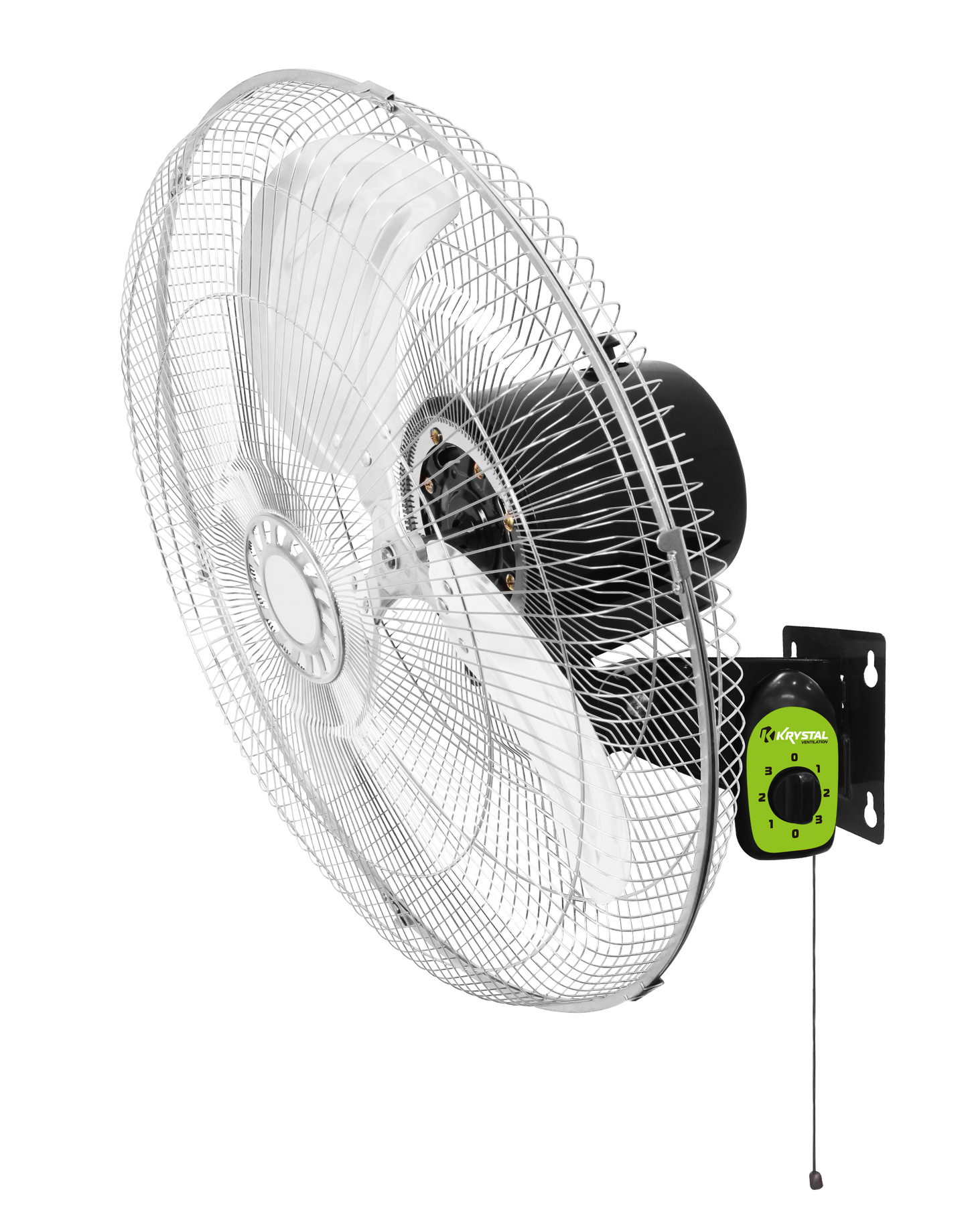 The Krystal 18” Metal Wall Fan