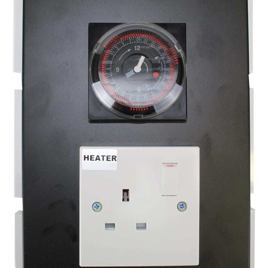 8 Way Timer Box + Heater Socket