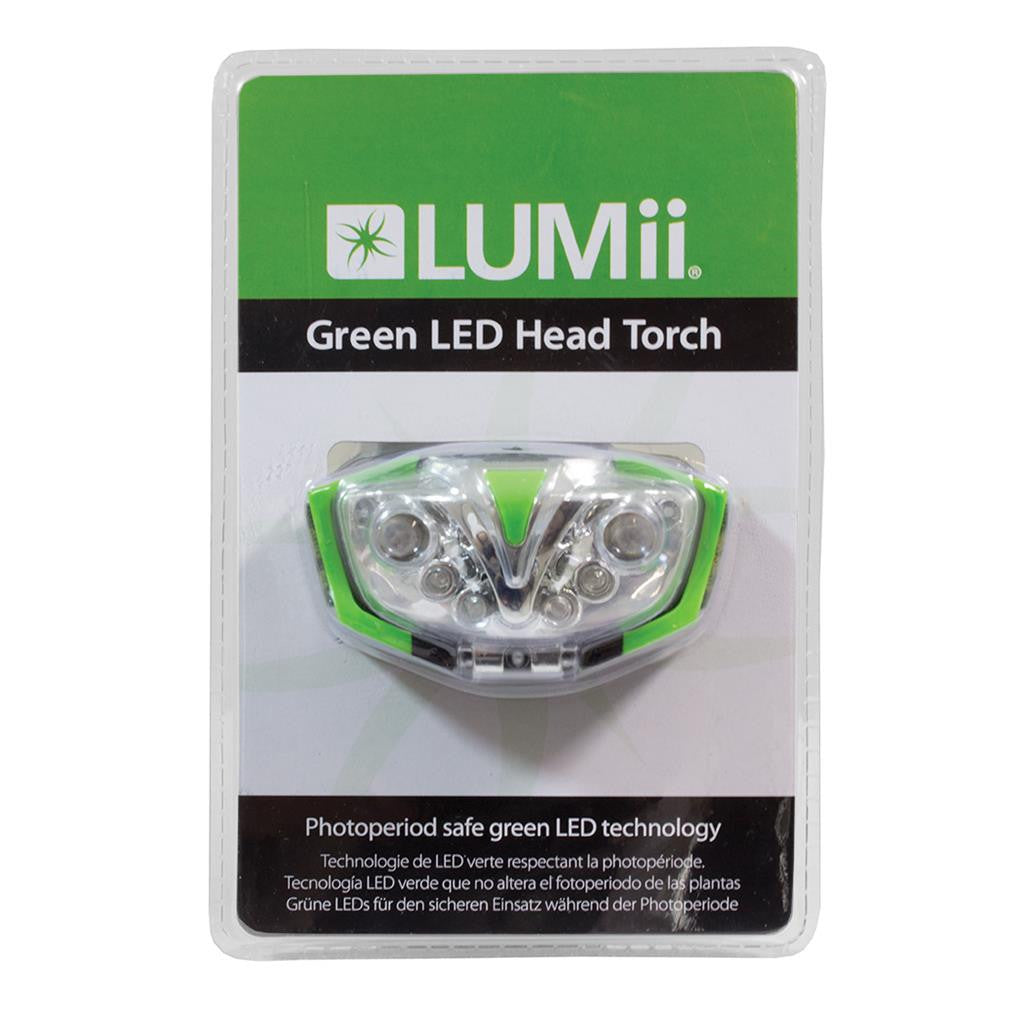 Green LED Head Light Lumii